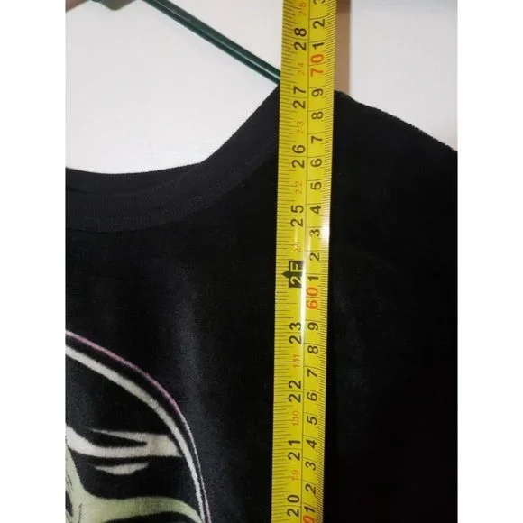 Womens Sweatshirt Star Wars Mandalorian Fleece Baby Yoda Graphic Pullover Small - Picture 4 of 9